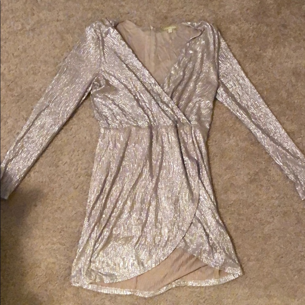 Gold Gianni Bini dress
